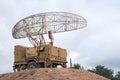 Military radar Royalty Free Stock Photo