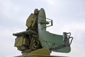 Military radar antenna