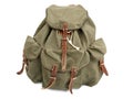 Military rucksack Royalty Free Stock Photo