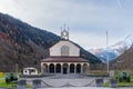 The military sacrarium of Timau, Italy Royalty Free Stock Photo