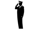 Military salute vector illustration by crafteroks