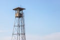 Military security watchtower guardhouse observation tower