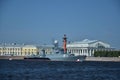 Military ship of Russian Navy