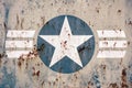 Military army star insignia background