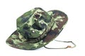 Military style hat. Royalty Free Stock Photo