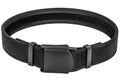 Military tactical belt with semi-automatic buckle for connection