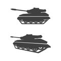 Military Tank icon vector illustration design