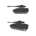 Military Tank icon vector illustration design