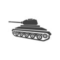 Military Tank icon vector illustration design