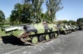 Military tanks Royalty Free Stock Photo