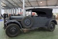 The military-technical festival `the Motors of Victory` in the Park `Sokolniki`. Commander car Adler 3Gd,