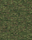 Military texture. Soldier camouflage ornament. khaki green background. Geometric Army seamless pattern