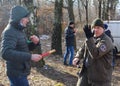 Military training for civilians in Lviv, Ukraine