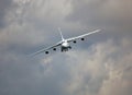 Military transport aircraft An 124 in flight