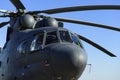 Military transport helicopter Royalty Free Stock Photo