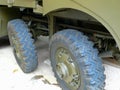 Military truck Saurer 8M front axles - 1943