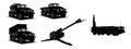 Military trucks set