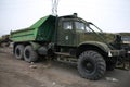 Military Trucks in Sofia, Bulgaria