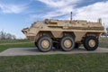 FORT LEONARD WOOD, MO-APRIL 29, 2018: Military Vehicle M93A1 FOX NBCRS