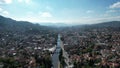 Miljacka River On Sarajevo Royalty Free Stock Photo