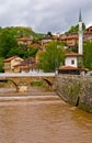 Miljacka river, Sarajevo Royalty Free Stock Photo