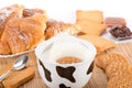 Milk and biscuits Royalty Free Stock Photo