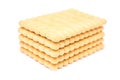 Milk Biscuits Isolated Royalty Free Stock Photo