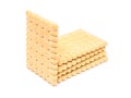 Milk Biscuits Isolated Royalty Free Stock Photo