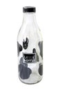 Milk bottle isolated