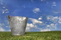 Milk bucket Royalty Free Stock Photo