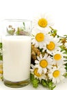 Milk and camomile