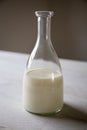 Milk in a carafe