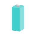 Milk Carton Icon Vector