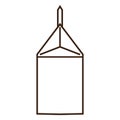 Milk carton. Vector illustration decorative design Royalty Free Stock Photo
