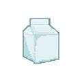 Milk carton. Vector illustration decorative design Royalty Free Stock Photo