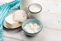Milk, cheese and curd Royalty Free Stock Photo