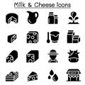 Milk & Cheese icons