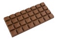 Milk chocolate bar Royalty Free Stock Photo