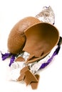 Milk chocolate easter egg.