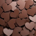 Milk chocolate hearts