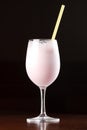 Milk cocktail Royalty Free Stock Photo
