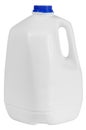 Milk container. Isolated