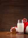 Milk and Cookies for Santa Royalty Free Stock Photo