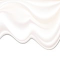 Milk Cream Wave Background