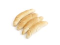 Milk crescent rolls Royalty Free Stock Photo