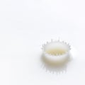 Milk Drop Splash with Copy Space Royalty Free Stock Photo