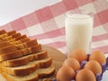 Milk, Eggs, & Bread - The Staples