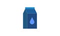 Milk packet icon. Can be used for web and mobile apps.