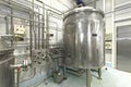 Milk Processing Plant Royalty Free Stock Photo
