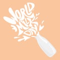 World Milk Day Vector graphic vector design Royalty Free Stock Photo
